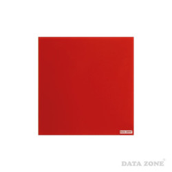 Pizarras Magnética  de Vidrio 30x30 Roja DATAZONE material-didactico