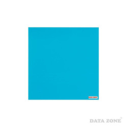 Pizarras Magnética  de Vidrio 30x30 Azul DATAZONE material-didactico