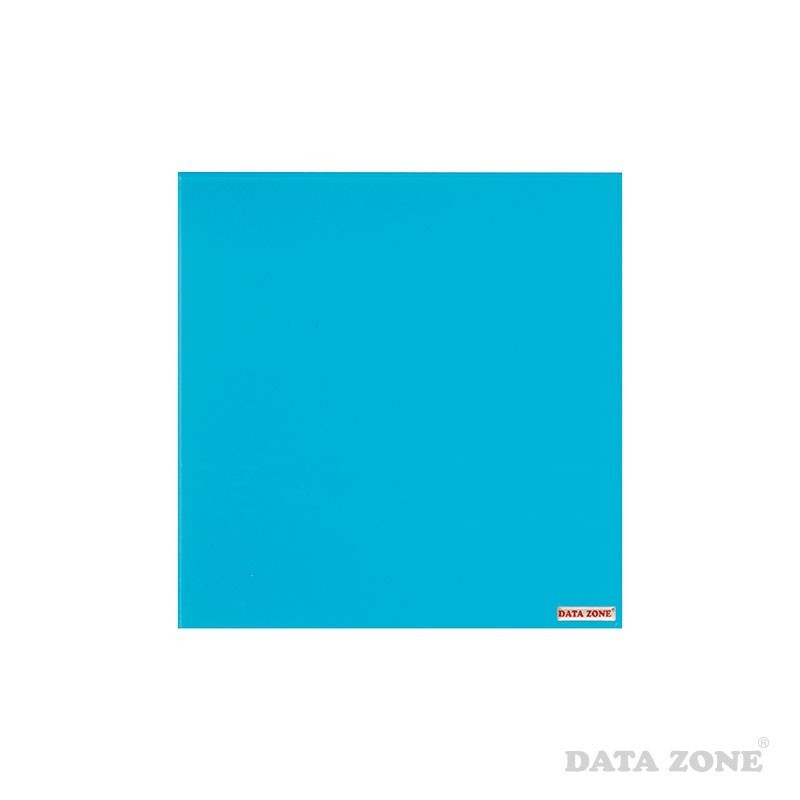Pizarras Magnética  de Vidrio 30x30 Azul DATAZONE material-didactico