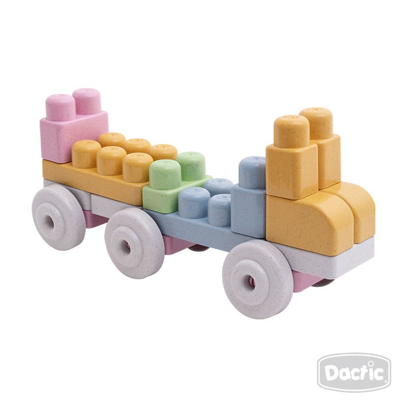 Bloque Conectable Pastel 43pzs DACTIC material-didactico