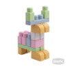 Bloque Conectable Pastel 43pzs DACTIC material-didactico