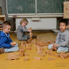Bloques de Madera 92pzs MASTERKIDZ material-didactico