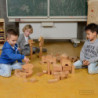 Bloques de Madera 92pzs MASTERKIDZ material-didactico