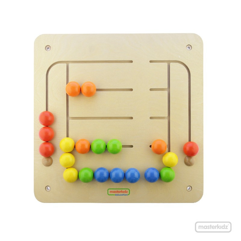 Laberinto de Pared Asociación y motricidad MASTERKIDZ material-dida...
