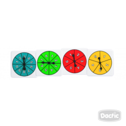 Set Spinner Ruleta DACTIC material-didactico