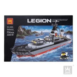 Barco acorazado armable Wange material-didactico