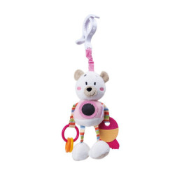 Oso Interactivo Rosado con Gancho DACTIC material-didactico