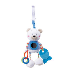 Oso Interactivo Celeste con Gancho DACTIC material-didactico