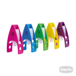Pinza tipo Perro Plástico 30u 6cm DACTIC material-didactico