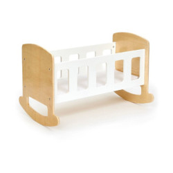 Cuna Muñeca Madera DACTIC material-didactico
