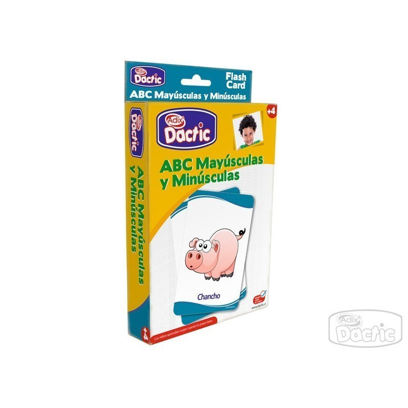 Láminas Abecedario Mayúsculas y Minúsculas DACTIC material-didactico