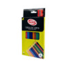 Lápices de Colores Jumbo 12U + Sacapuntas ADIX material-didactico
