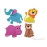 Animales de goma eva adhesiva CREATIVE material-didactico