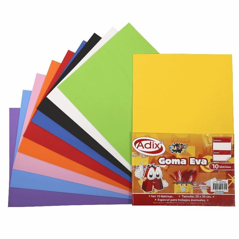 Goma Eva ADIX material-didactico
