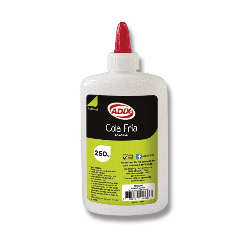 Cola Fría 250 gr. ADIX material-didactico