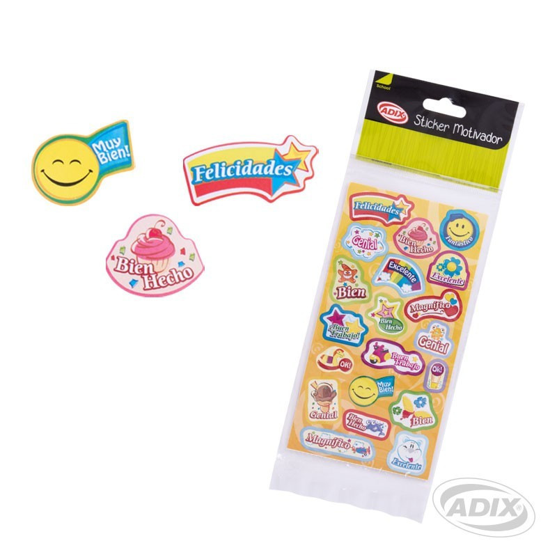 Sticker Motivacional ADIX material-didactico