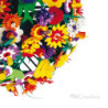 Set Flores Goma Eva para armar CREATIVE material-didactico