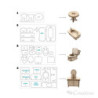 Mueble Miniatura Armable Baño CREATIVE material-didactico