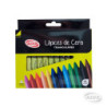 Lápiz Cera Triangular 12 Colores ADIX material-didactico