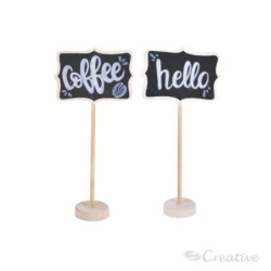 Letreros Pizarra con Soporte CREATIVE material-didactico