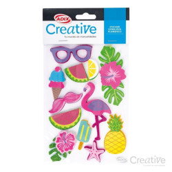 Sticker Goma Eva Flamenco (surtido) CREATIVE material-didactico