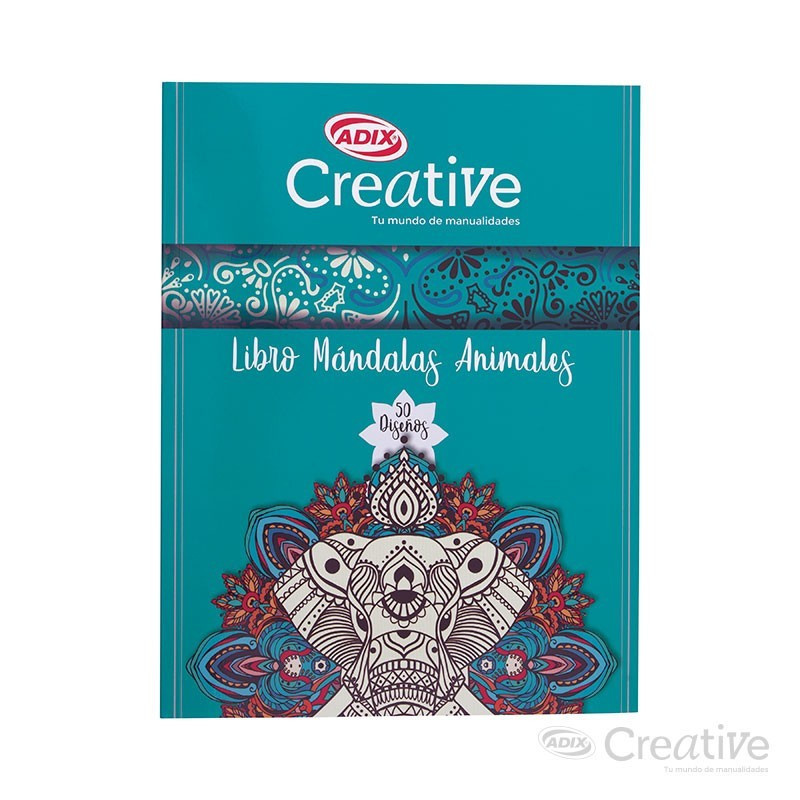 Libro Mandala Animal CREATIVE material-didactico
