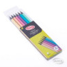 Lápices Grafito Hexagonales Cuerpo Color Pastel ADIX material-didac...