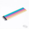Lápices Grafito Hexagonales Cuerpo Color Pastel ADIX material-didac...