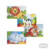 Set 4 Rompecabezas de Animales DACTIC material-didactico