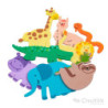 Animal Goma Eva Adhesiva 48u CREATIVE CREATIVE material-didactico