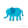Animal Goma Eva Adhesiva 48u CREATIVE CREATIVE material-didactico