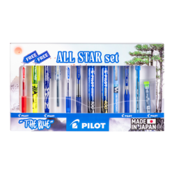 Set Lápices All Star The Blue 10 un. Pilot PILOT material-didactico
