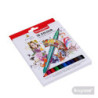 Marcador Doble Punta Fineliners/Brush Pen 12 Colores BRUYNZEEL BRUY...