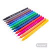 Marcador Doble Punta Fineliners/Brush Pen 12 Colores BRUYNZEEL BRUY...