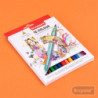 Marcador Doble Punta Fineliners/Brush Pen 12 Colores BRUYNZEEL BRUY...