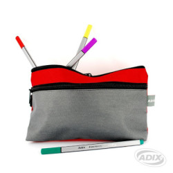 Estuche Escolar Modelo 760R/GY ADIX material-didactico