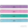 Regla Multicolor Plástico 20cm NEOLITE NEOLITE material-didactico