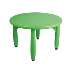 Mesa Redonda 76,5x50cm Verde DACTIC material-didactico
