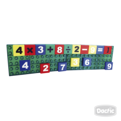 Fichas Matemáticas de Plástico DACTIC material-didactico