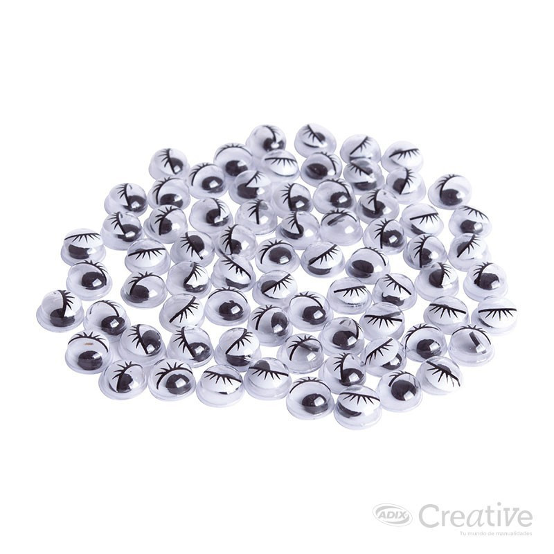 Ojo 5mm 75u Negro CREATIVE CREATIVE material-didactico