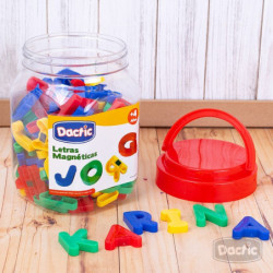 Set Letras Mayúsculas Magnéticas surtidas DACTIC material-didactico