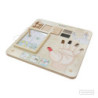 Tablero de Pared Sentido del Tacto MASTERKIDZ material-didactico
