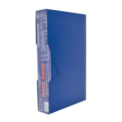 Carpeta Oficio 100 Fundas c/Estuche Azul DATAZONE material-didactico