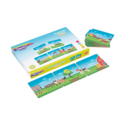 Secuencia de animales jumbo DACTIC material-didactico