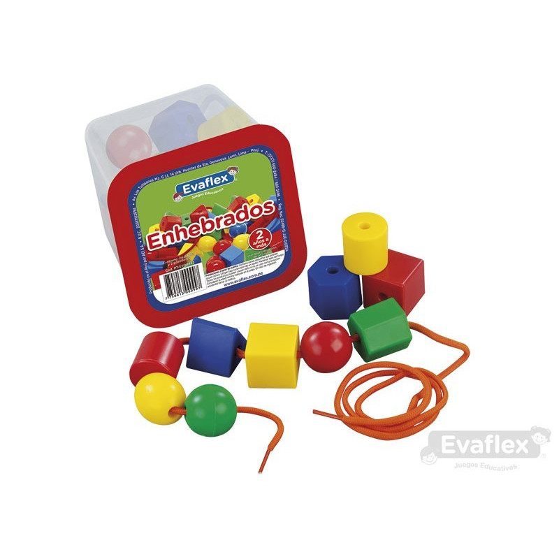 Figuras para Enhebrar EVAFLEX material-didactico
