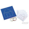 Geoplano de Plástico EVAFLEX material-didactico
