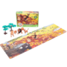 Puzzle León 108 Piezas + Figuras WENNO material-didactico