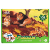 Puzzle León 108 Piezas + Figuras WENNO material-didactico