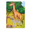 Puzzle Jirafa 36 piezas + Figura WENNO material-didactico