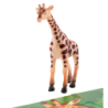 Puzzle Jirafa 36 piezas + Figura WENNO material-didactico